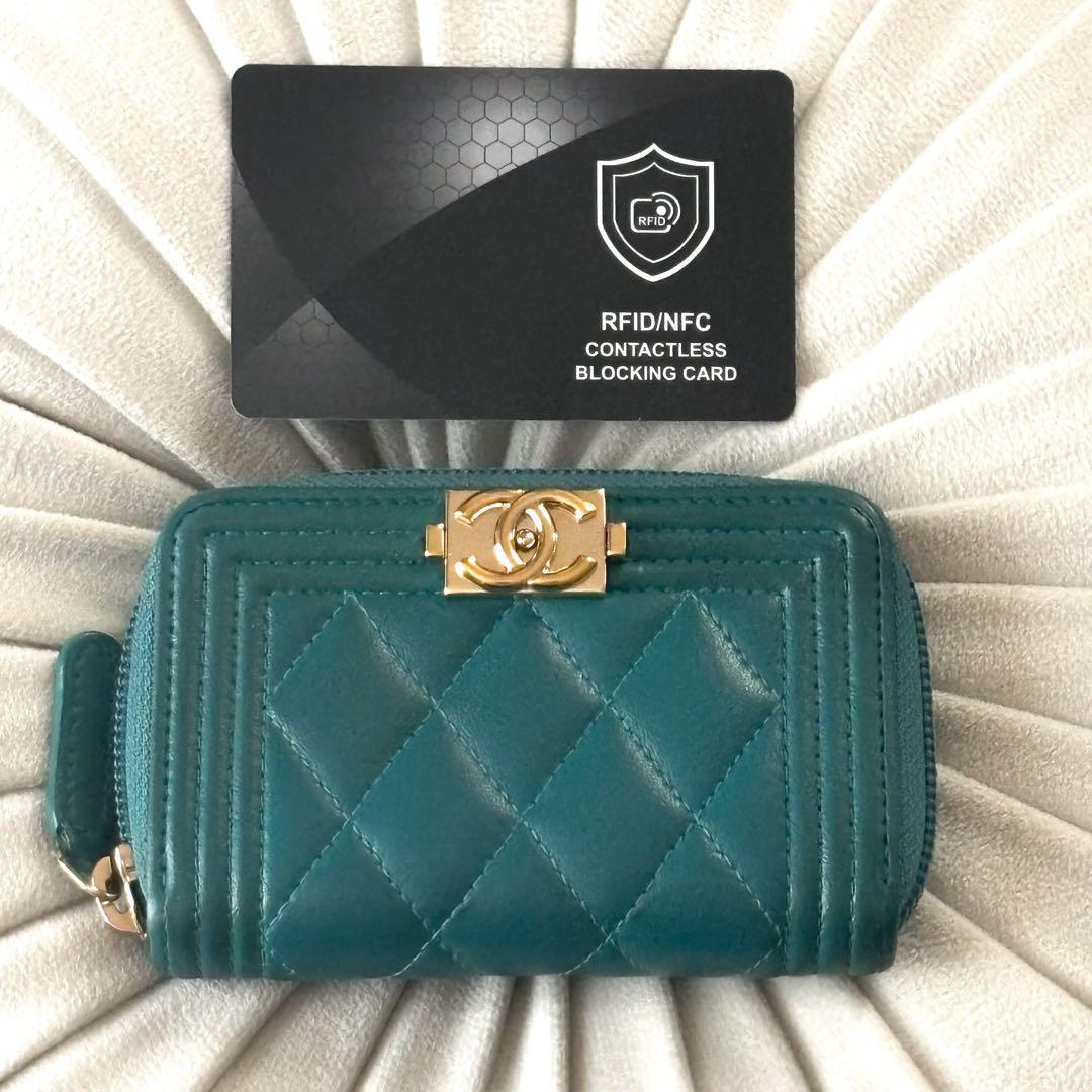 極美品✨】シャネル ボーイシャネル 財布 コインパース 小銭入 - メルカリ