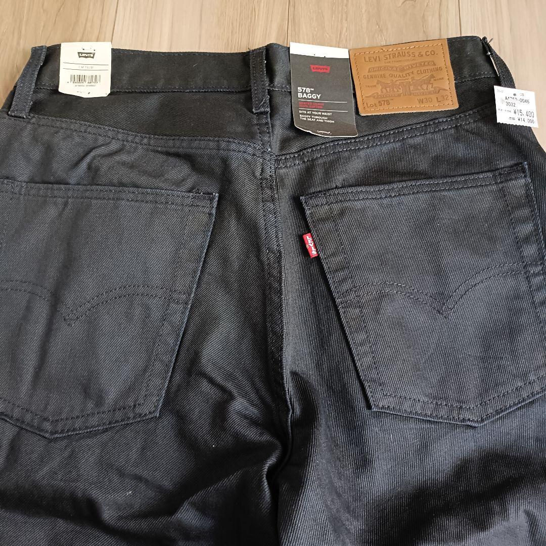リーバイス 578 バギージーンズ ダークインディゴ W30L32 - メルカリ