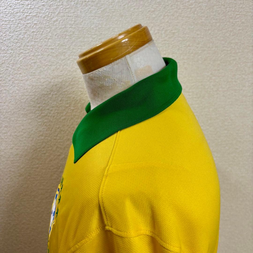 ナイキ Nike ブラジル代表 衿付きユニフォーム M 2013年 M 刺繍