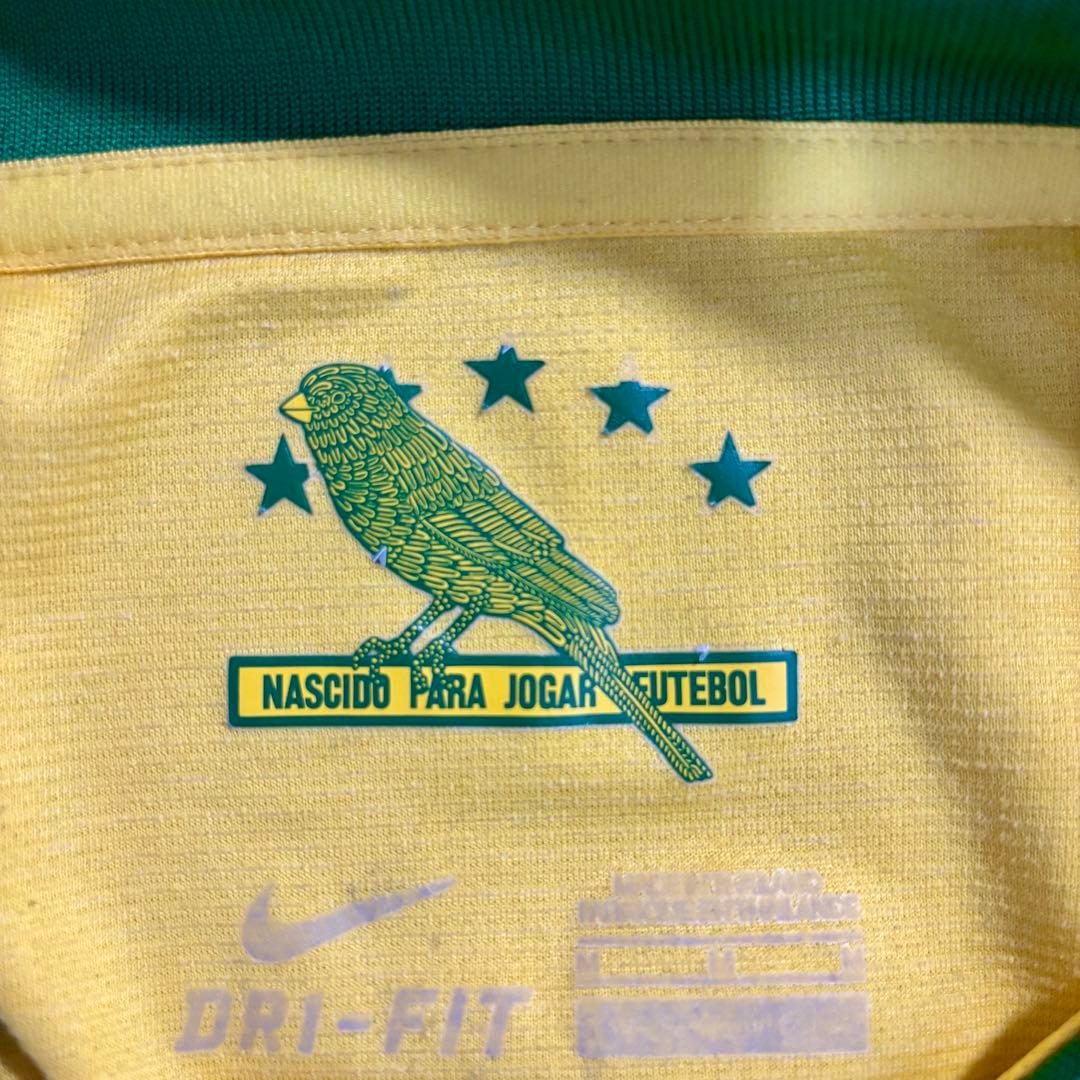 ナイキ Nike ブラジル代表 衿付きユニフォーム M 2013年 M 刺繍
