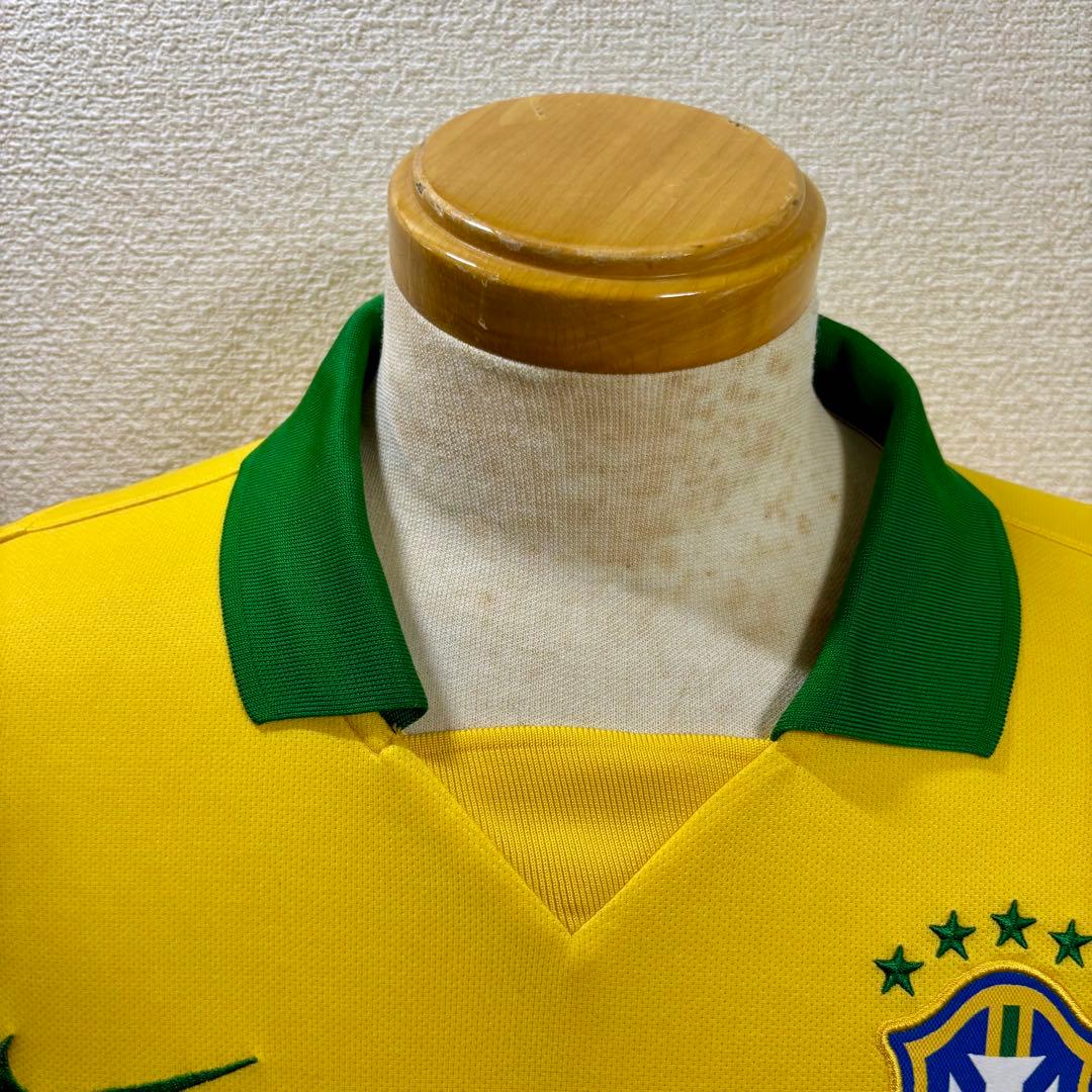 ナイキ Nike ブラジル代表 衿付きユニフォーム M 2013年 M 刺繍