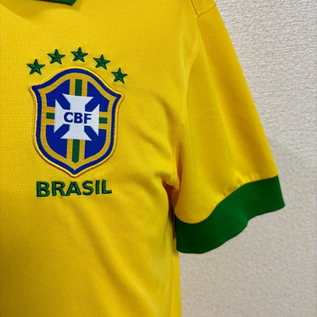 ナイキ Nike ブラジル代表 衿付きユニフォーム M 2013年 M 刺繍