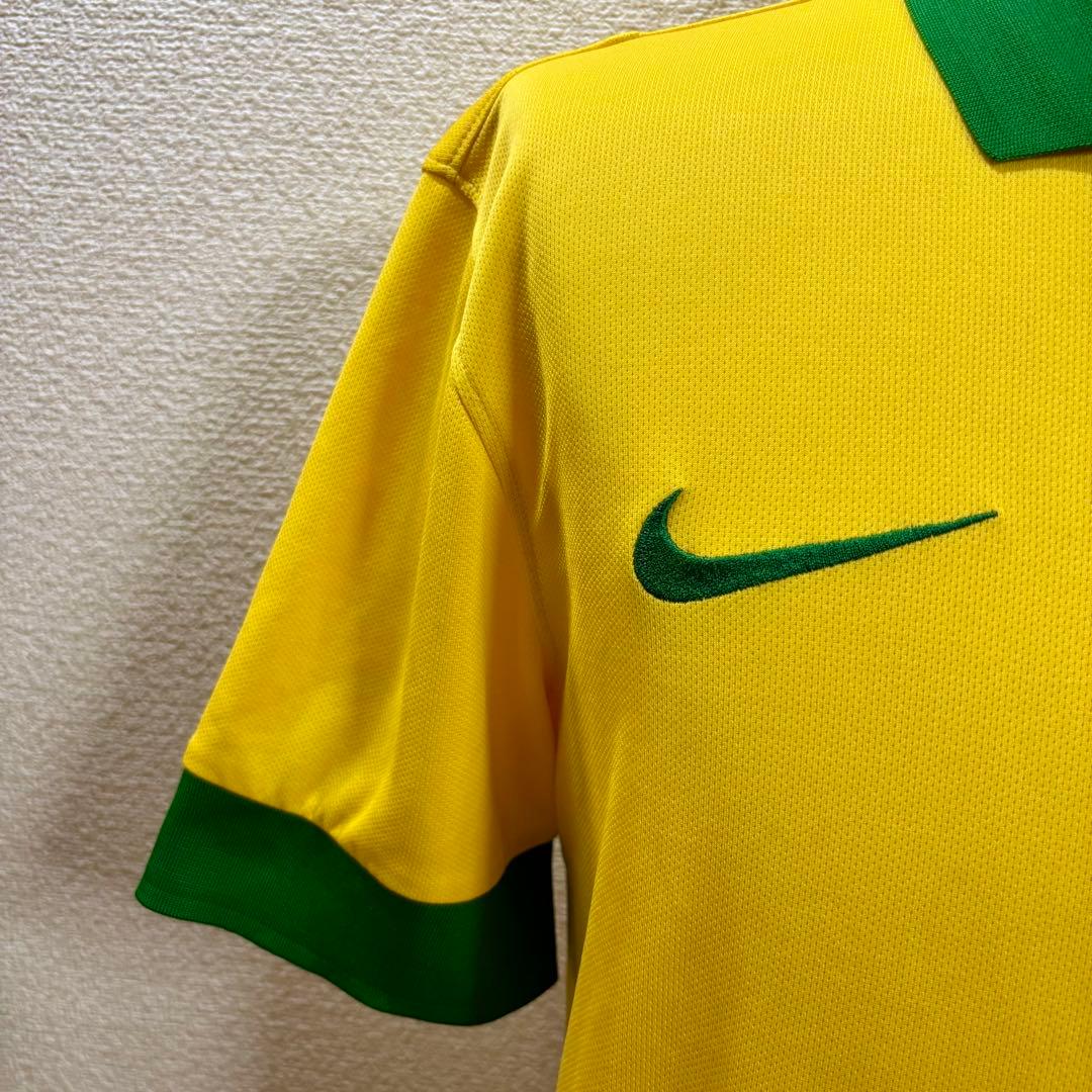 ナイキ Nike ブラジル代表 衿付きユニフォーム M 2013年 M 刺繍