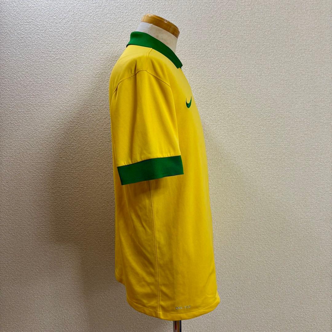 ナイキ Nike ブラジル代表 衿付きユニフォーム M 2013年 M 刺繍