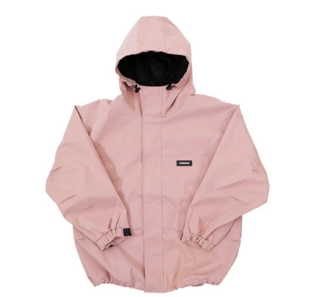 ハイマスマニア スノーボードウェア上下セット ピンク