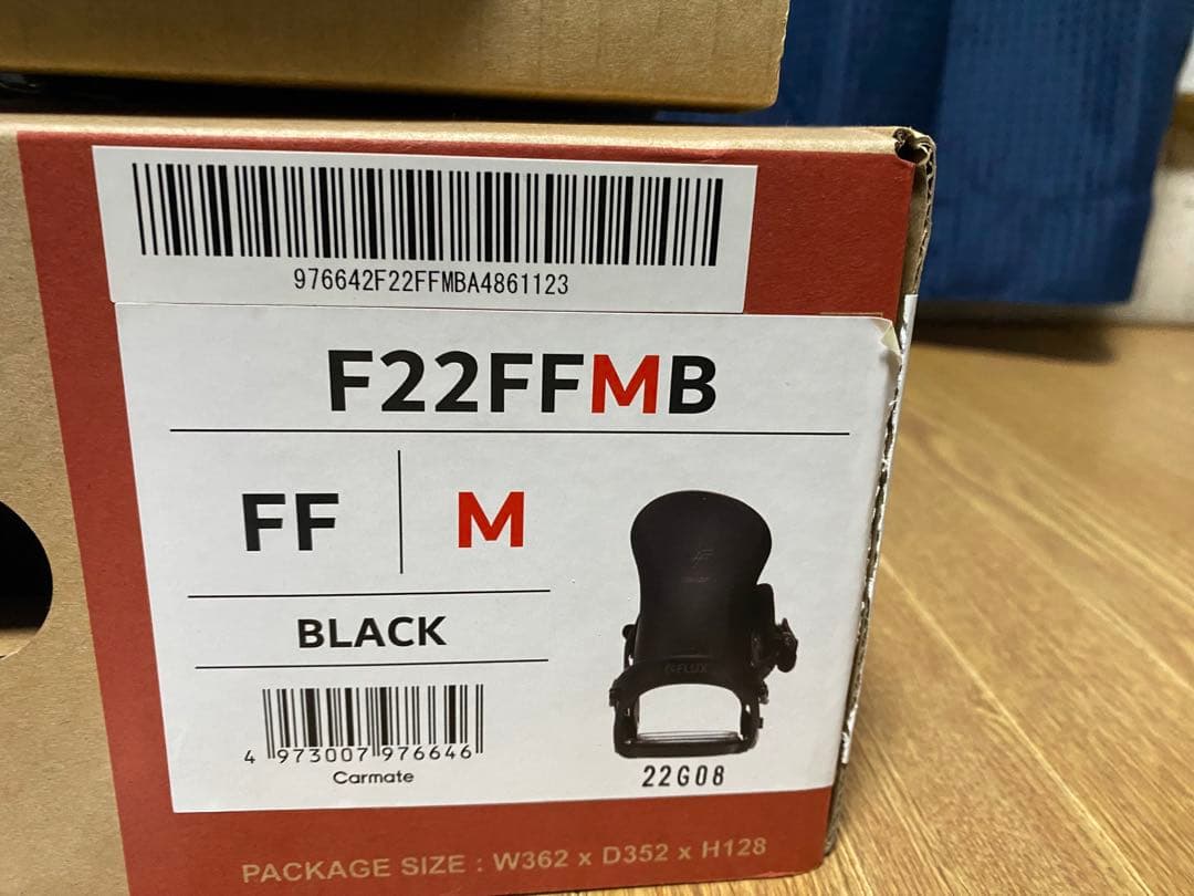 FlUX Freefeat F22FFMB Mサイズ スノーボードビンディング