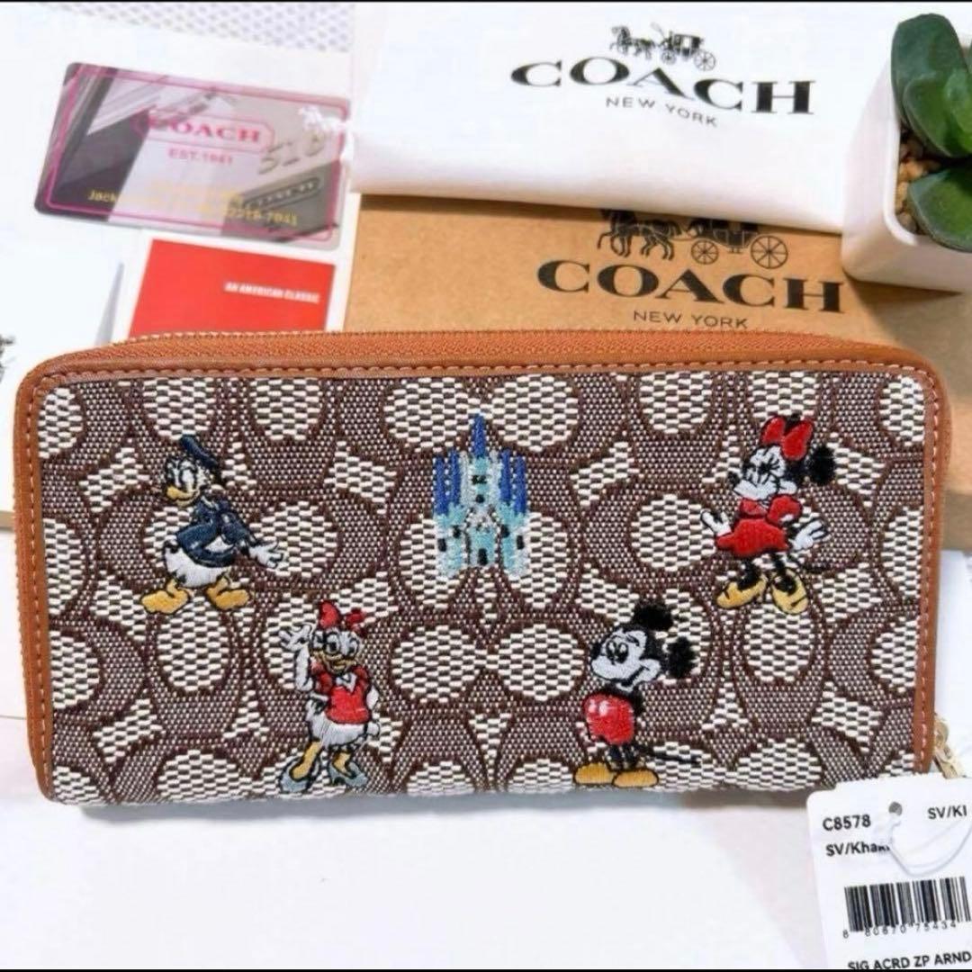 ✨新品未使用✨COACH ディズニー　ミッキーマウス　シンデレラ城　限定