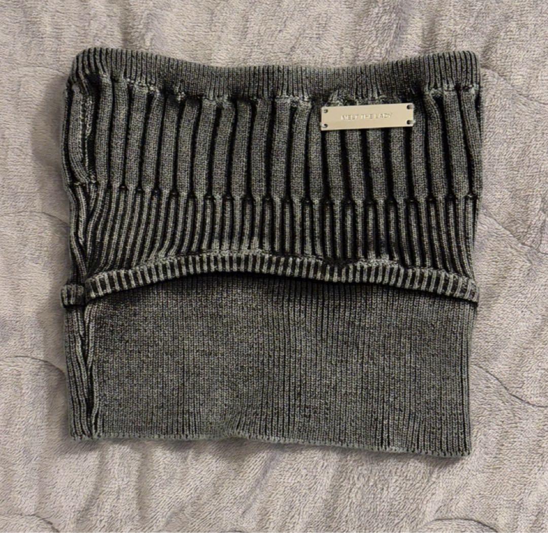 melt the lady メルト ザレディ rib tube tops