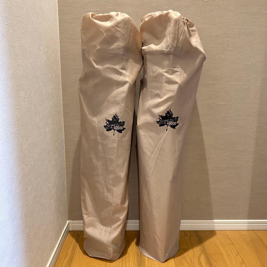 【最終価格】【美品】【2脚】LOGOS ロゴス　ワークバックチェア