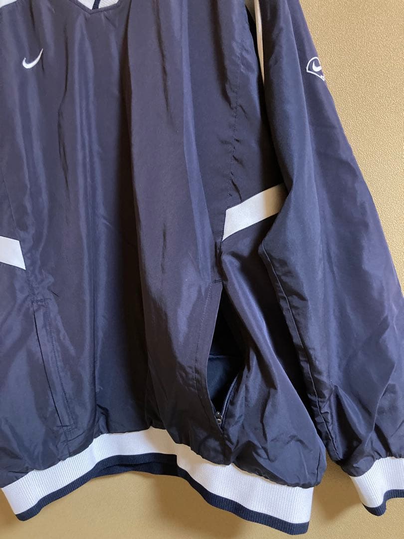 NIKE ナイキ　プルオーバーナイロンジャケット　ベースボール　XL ピステ