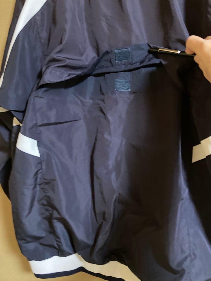 NIKE ナイキ　プルオーバーナイロンジャケット　ベースボール　XL ピステ