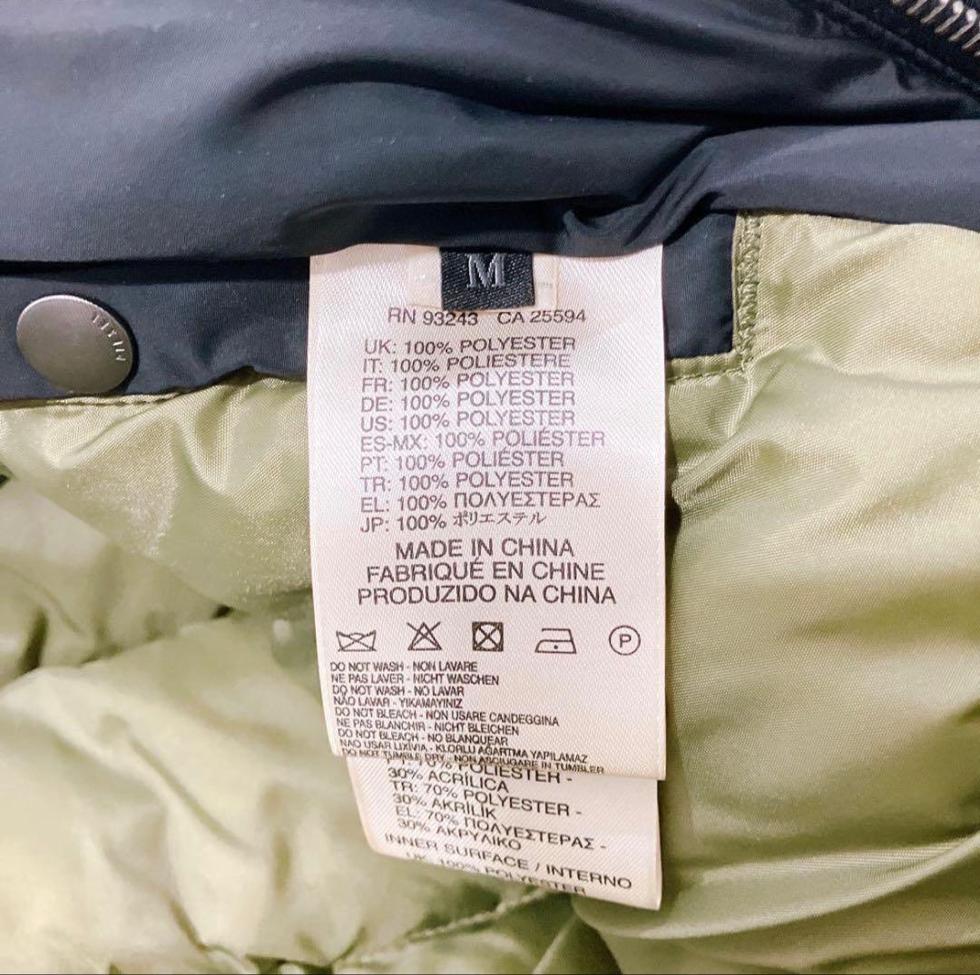 DISEL ディーゼルMA-1 ファー付きジャケット　ブルゾン　ファージャケット