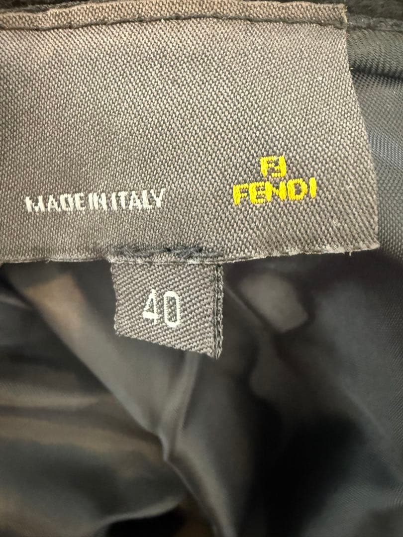 Fendi ブラックパンツ 40サイズ