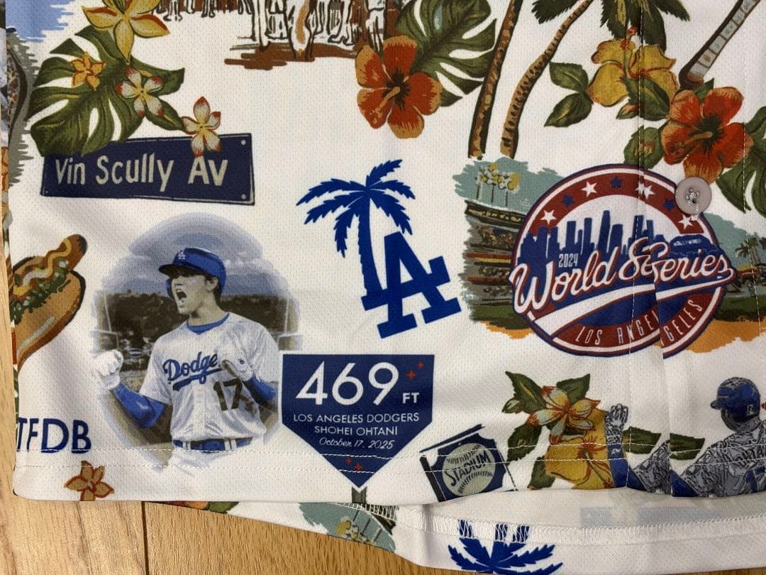 ⭐️期間限定価格⭐️【2025最新・非売品】大谷翔平 サインアロハユニフォーム