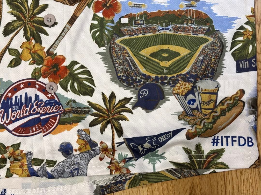 ⭐️期間限定価格⭐️【2025最新・非売品】大谷翔平 サインアロハユニフォーム