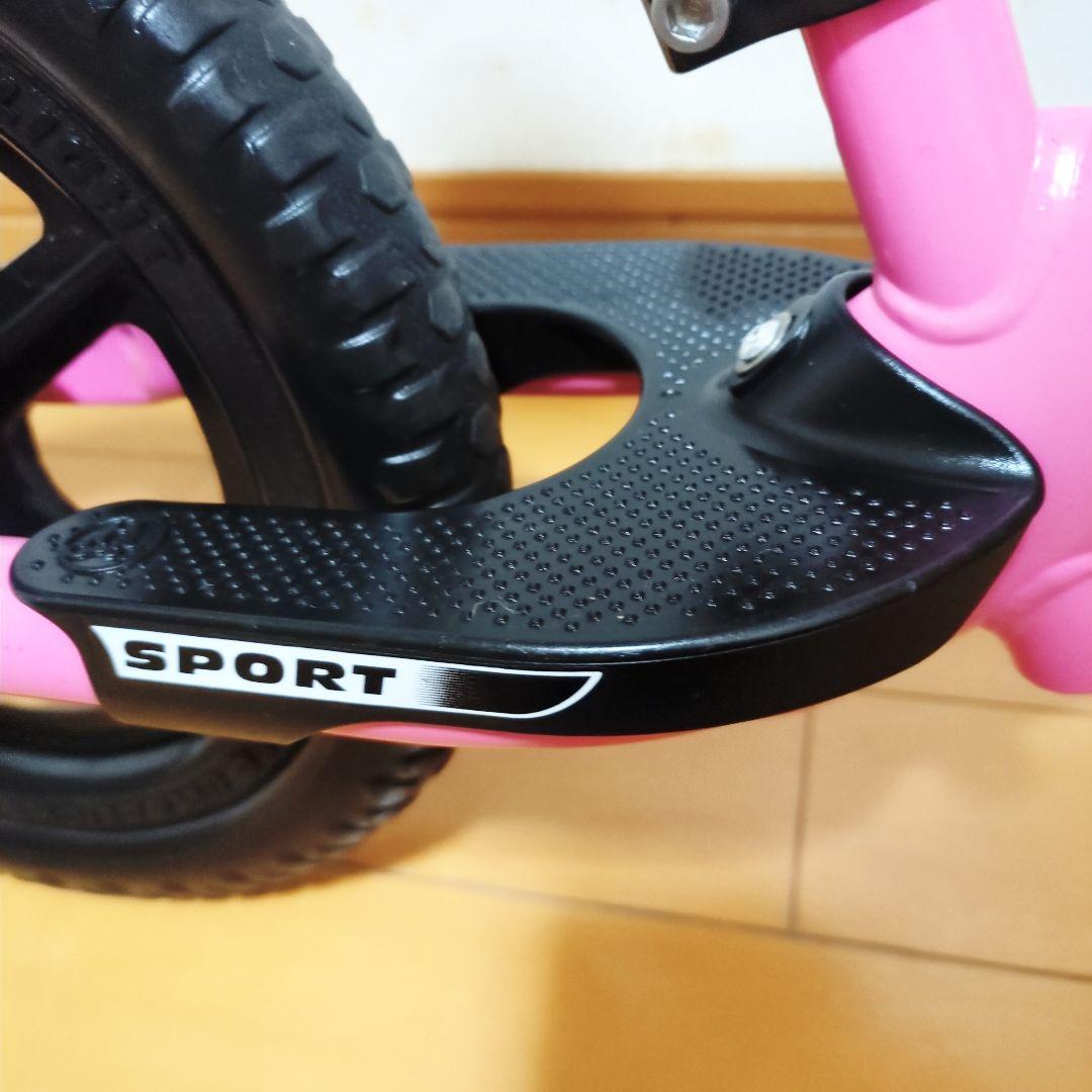 ✨美品✨ STRIDER ストライダーSPORT12 ピンク箱 取説 延長ポール