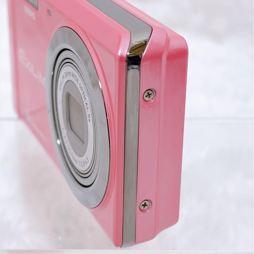 【美品】CASIO EXILIM EX-ZS6 デジタルカメラ ピンク カシオ