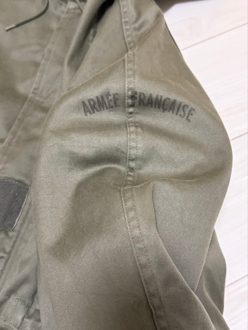 フランス軍 実物 70s ミリタリーモッズコート　ライナー付き M-65系