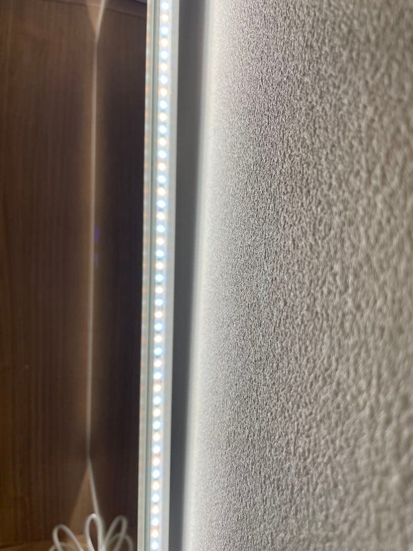 タックのコン様専用】LEDタッチセンサー付きミラー ホワイト50x70