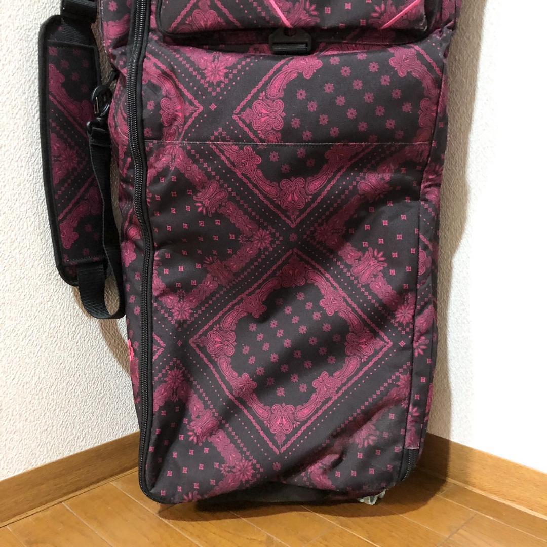 BURTON キャスター付 ボードケース 166 ショルダーストラップ付