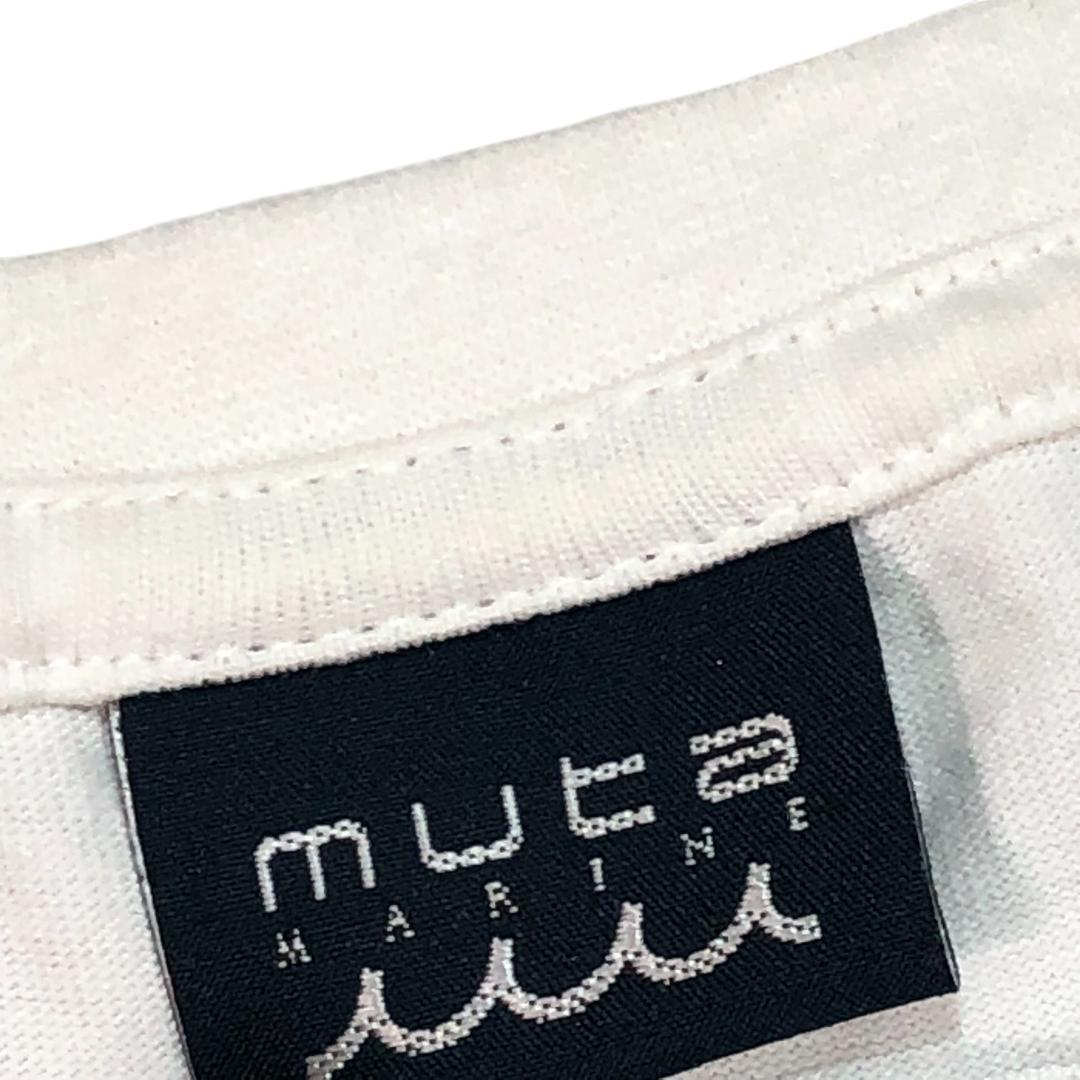 MUTA ムータ マリン 長袖 Tシャツ L ホワイト メンズ ゴルフ