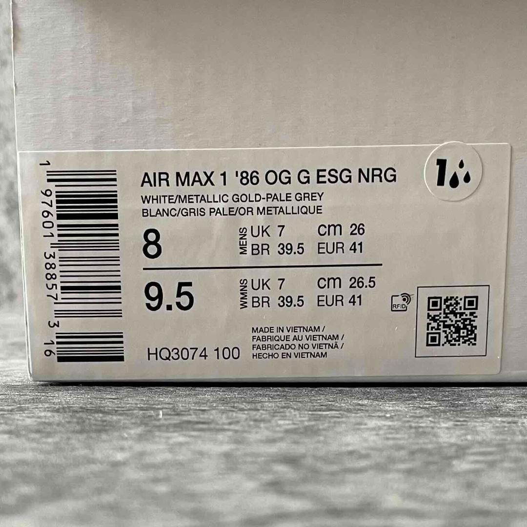 ★新品★NIKE AIR MAX 1 '86 OG G ESG NRG ゴルフ