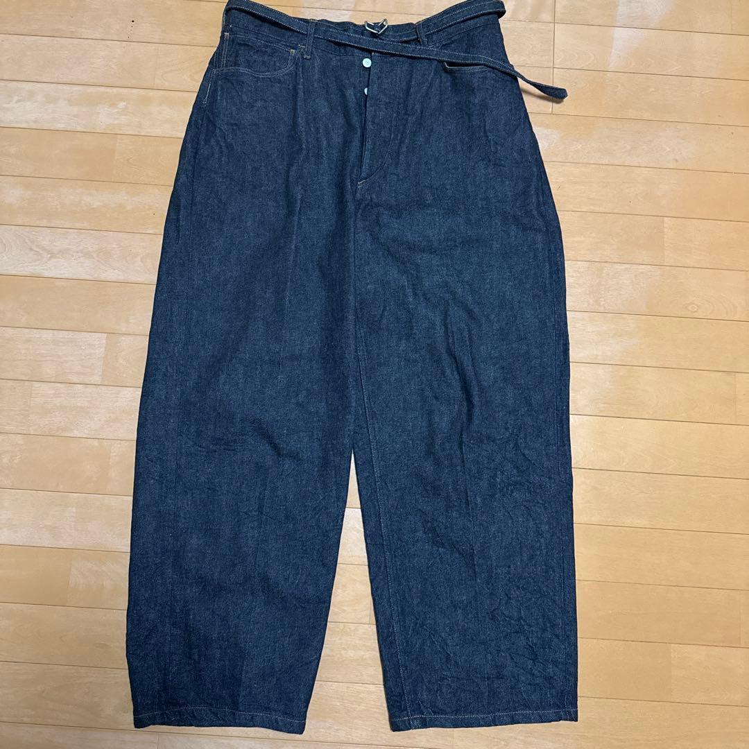 パンツ blurhms 12.9oz Denim Narrow Belted Pants