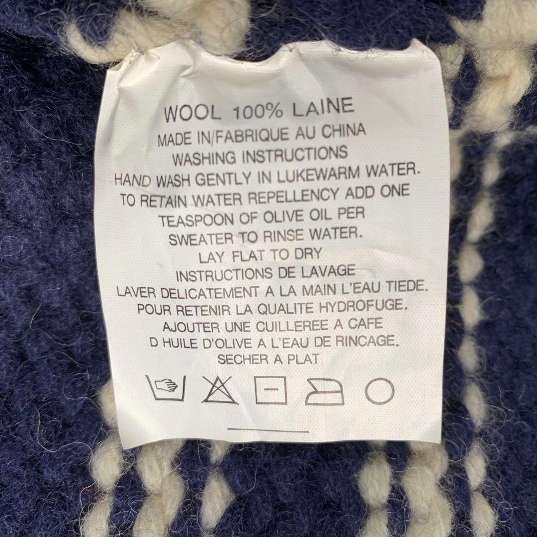 希少 HELLY HANSEN ヘリーハンセン カウチン ニット カーディガン