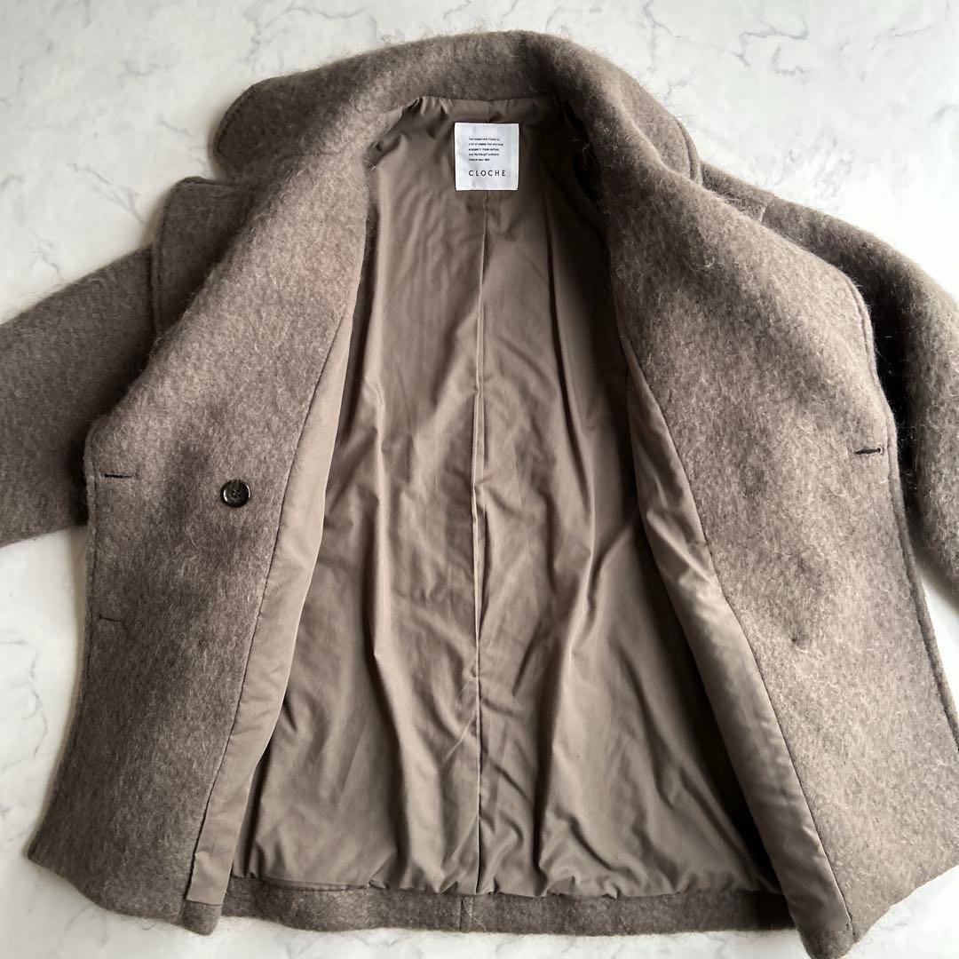 CLOCHE クロッシェ シャギーミディPコート
