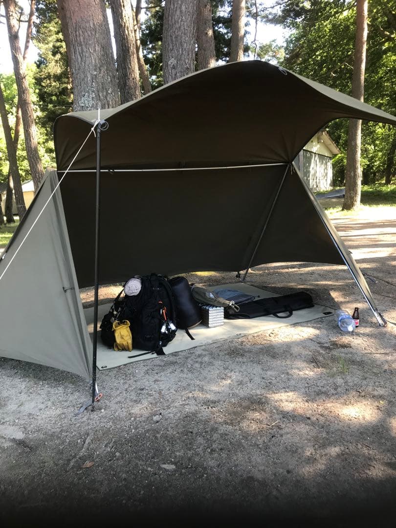 取説付き《バンドックソロベース・ex対応》二股フレーム楽々設営快適空間仕様⭐︎