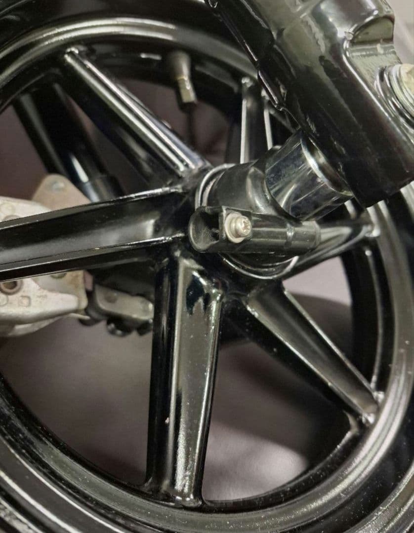 ライブディオZXホイール フォークキャリパーその他パーツセット