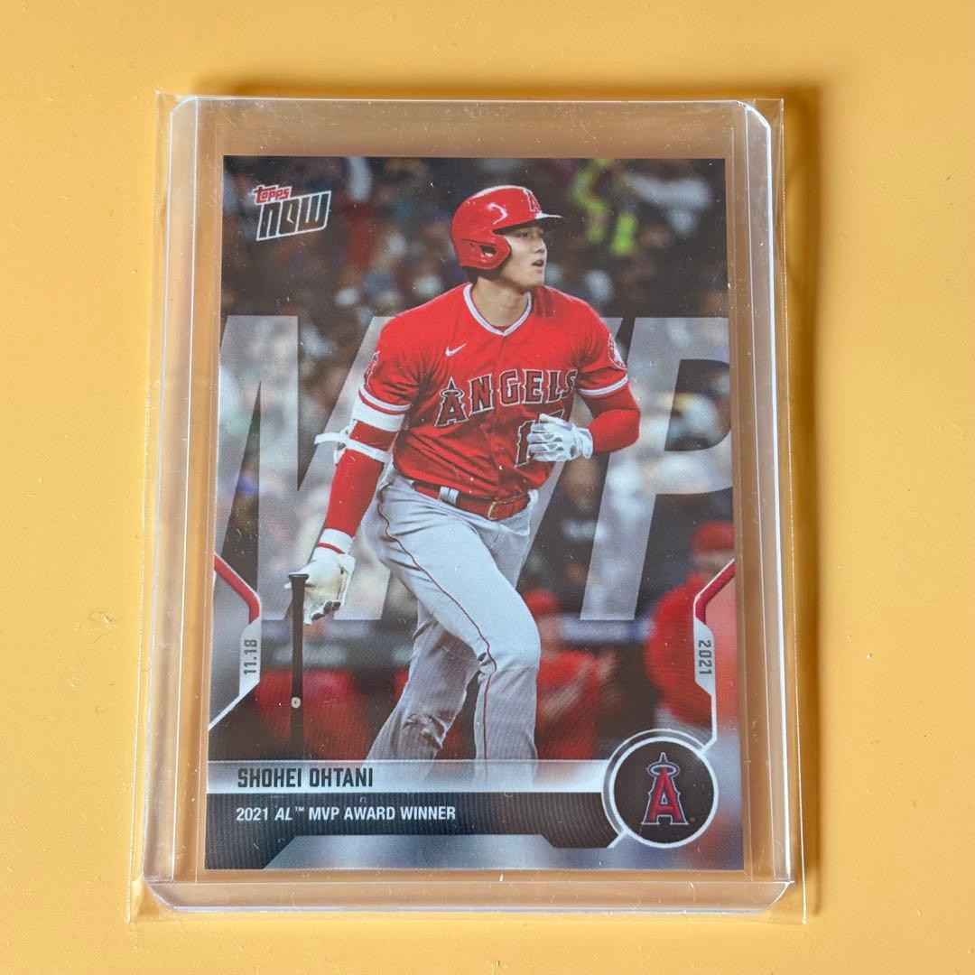 MLBカード 大谷翔平 2021 Topps Now #OS-40 MVP - メルカリ