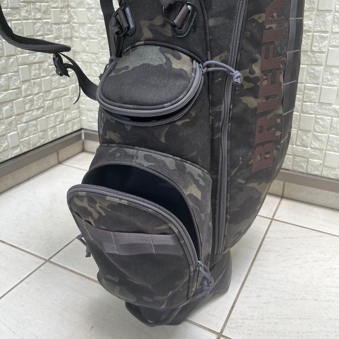 ブリーフィング　BRIEFING キャディバッグ　CR-4 ブラックカモ