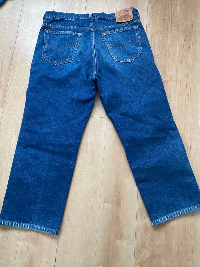 80s リーバイス520 W36 501工場 USA製 ストレートデニム - メルカリ