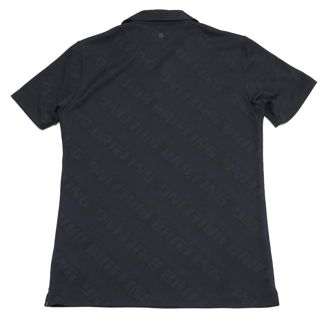 ⓁBRIEFING GOLFブリーフィングゴルフ バイアスロゴハーフジップシャツ