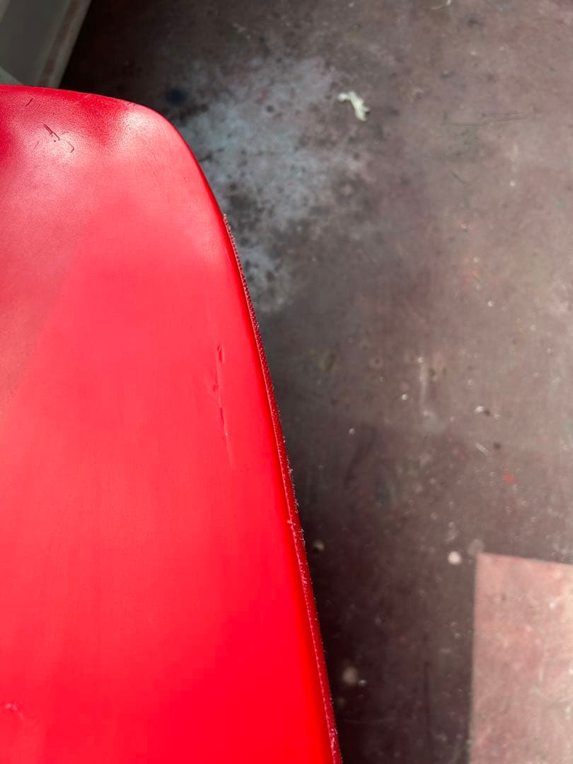 404 EMPIRE SUPサーフボード 9'0\" 赤色 フィン、パドル付き