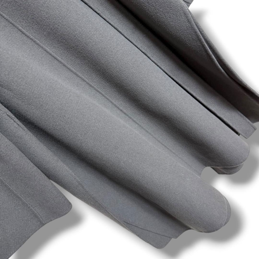 美品 MaxMara バージンウール＊カシミヤ ダブルフェイス フーデット