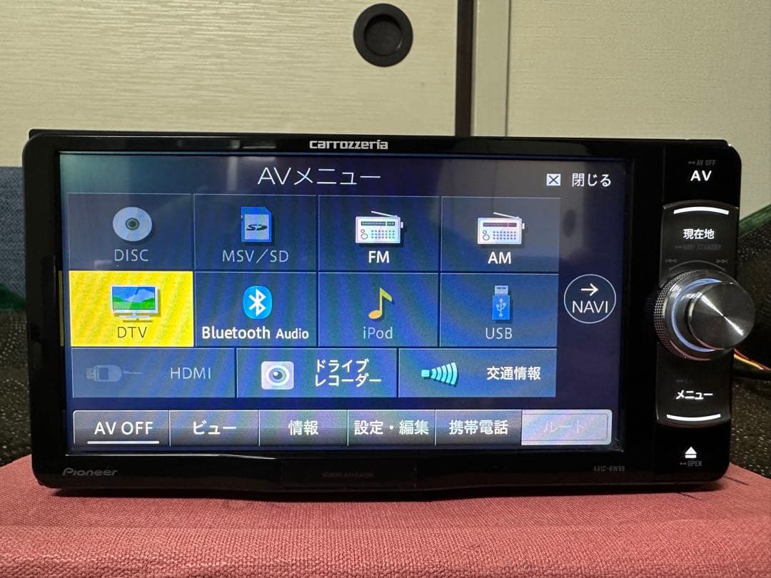 パイオニア AVIC-RW99 ナビゲーションシステム、2018年モデル、