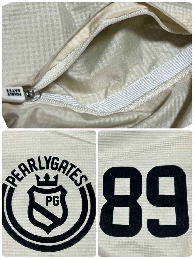 パーリーゲイツ　ジャケット スニードジャック バックロゴ　ナイロン