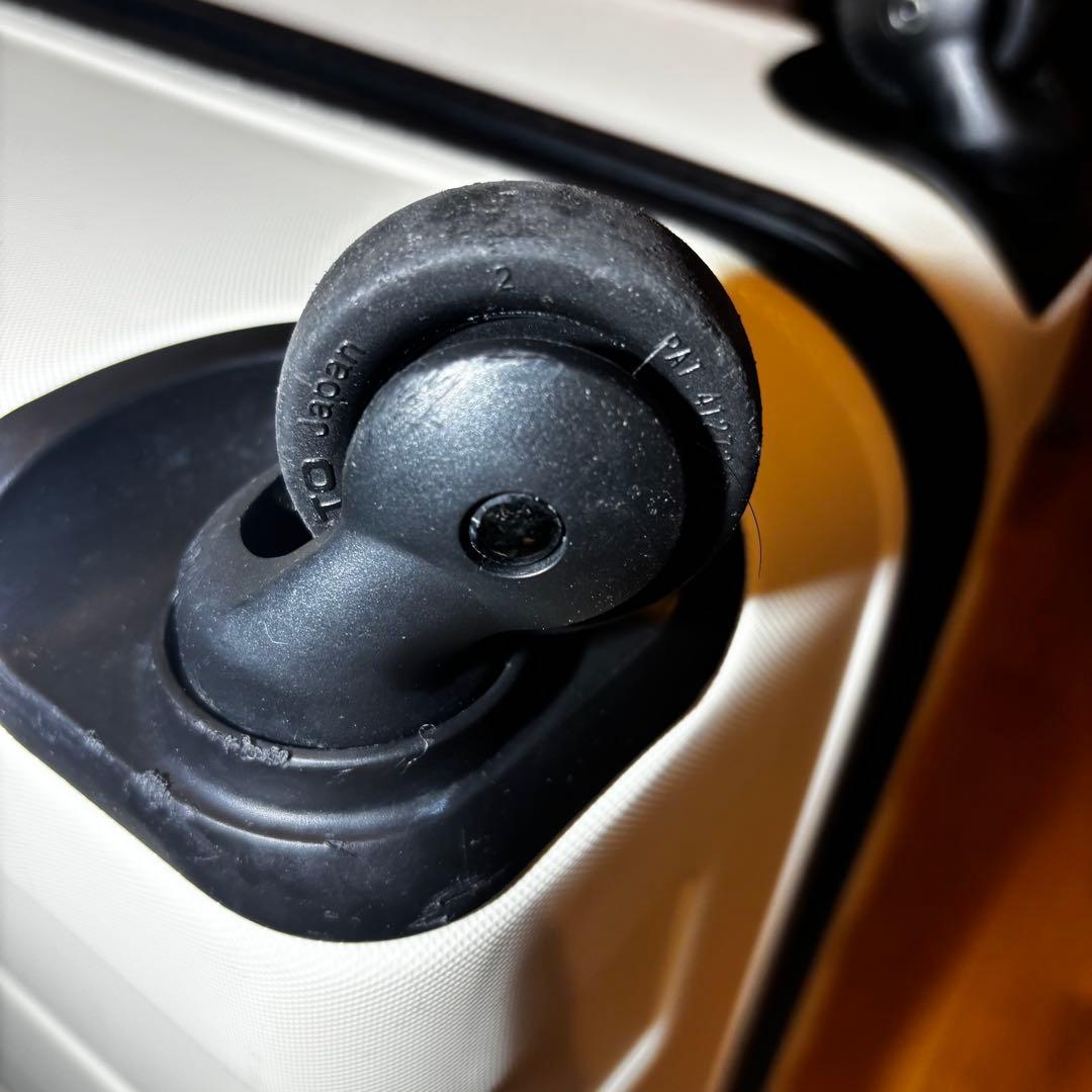 無印良品　ハードキャリー　大型(85L) 白　仕切り付き　取扱説明書付き