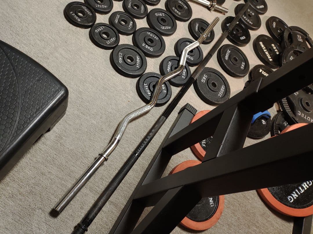 大量　引き取り限定　ウェイトトレーニングセット一式　大阪市より引取日限定　筋トレ