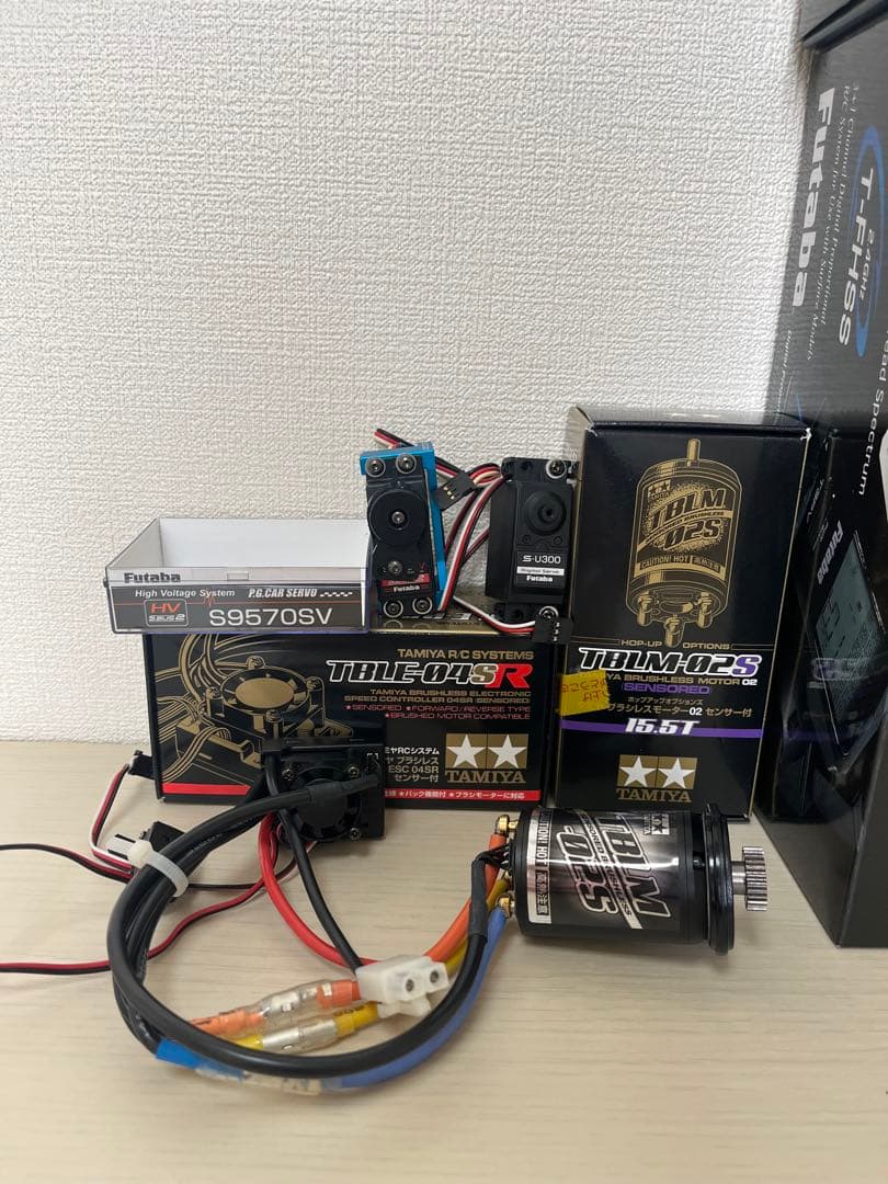 RC送受信器、ブラシレスモーターまとめ売り