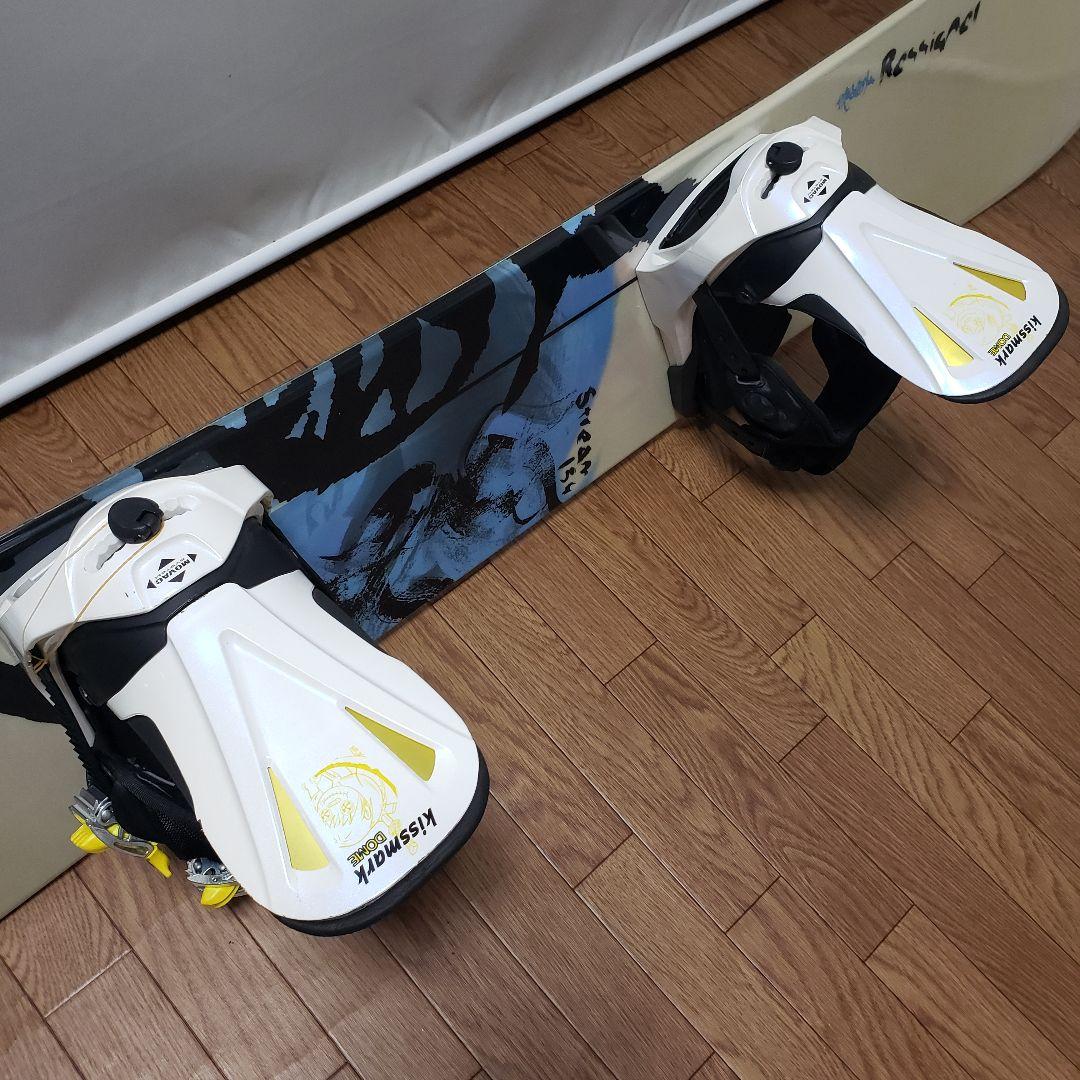 ROSSIGNOL KISSMARK 154cm スノーボードセット