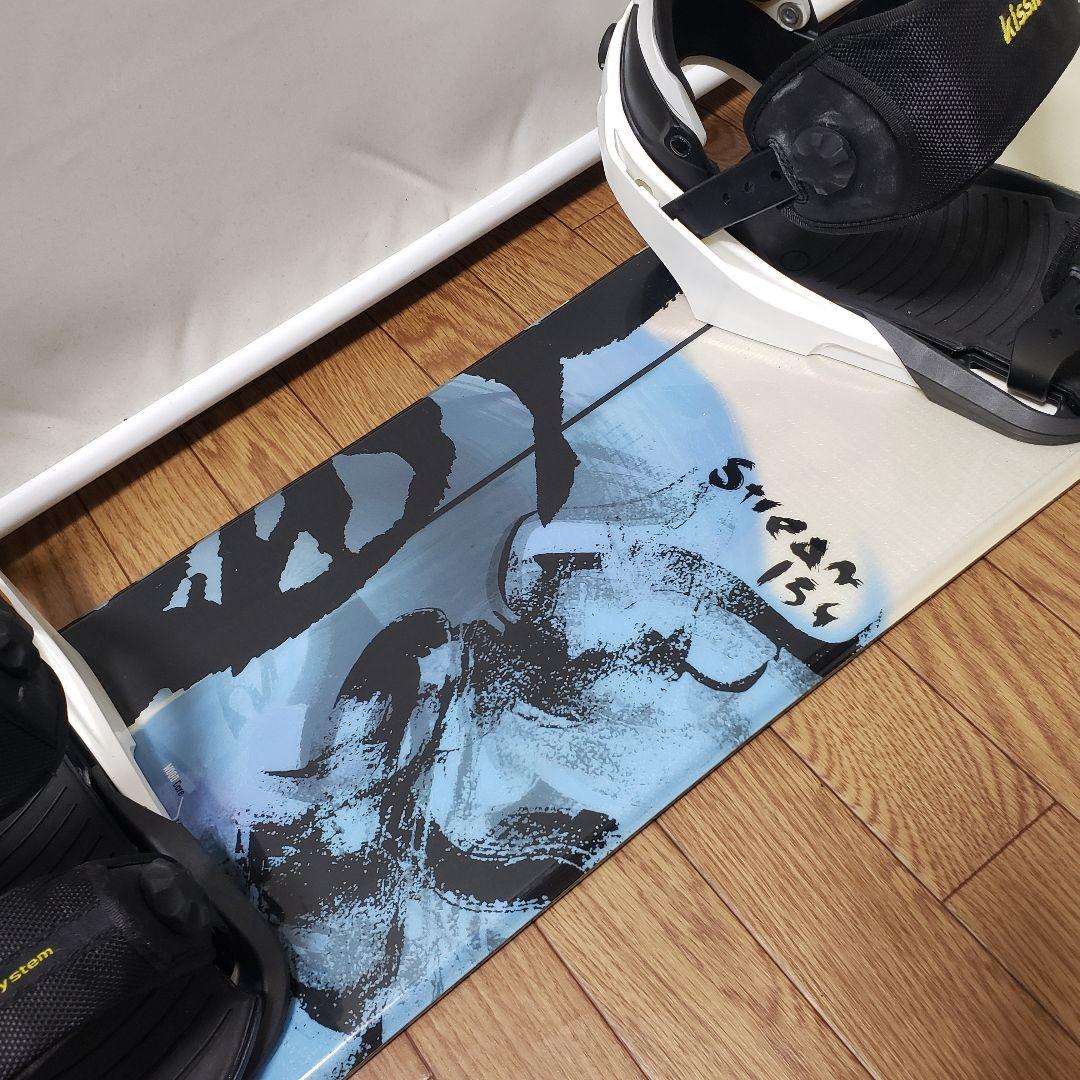 ROSSIGNOL KISSMARK 154cm スノーボードセット