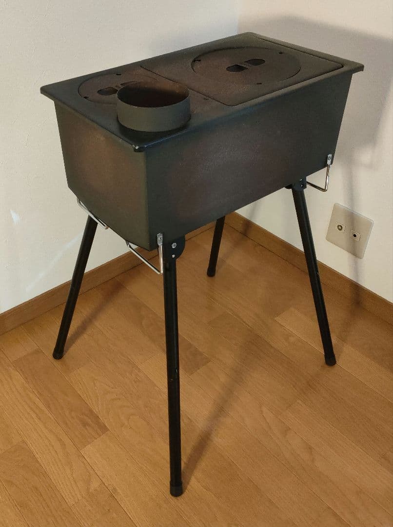 CAPTAINSTAG KAMADO かまど 煙突 角型ストーブ UG-51