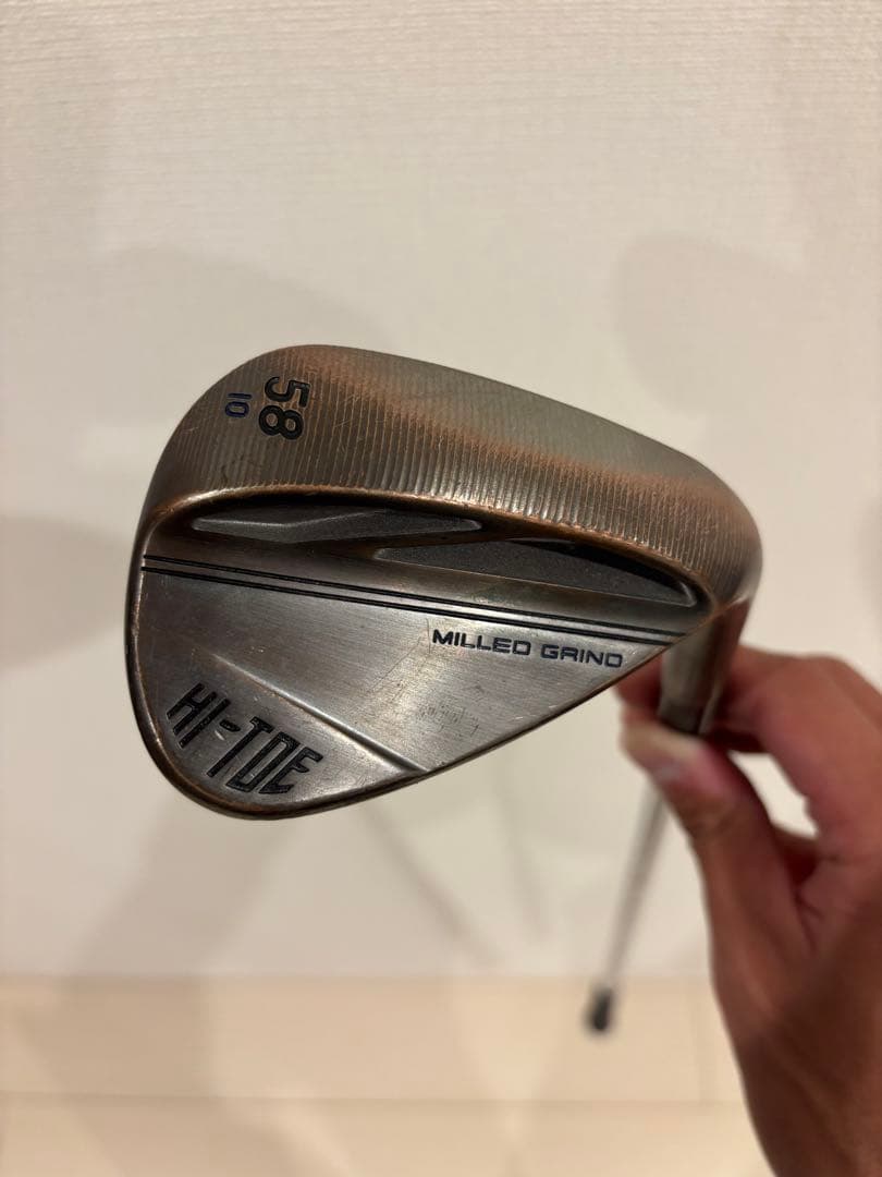 テーラーメイド HI-TIDE 58° ミルドグラインドウェッジ スチール