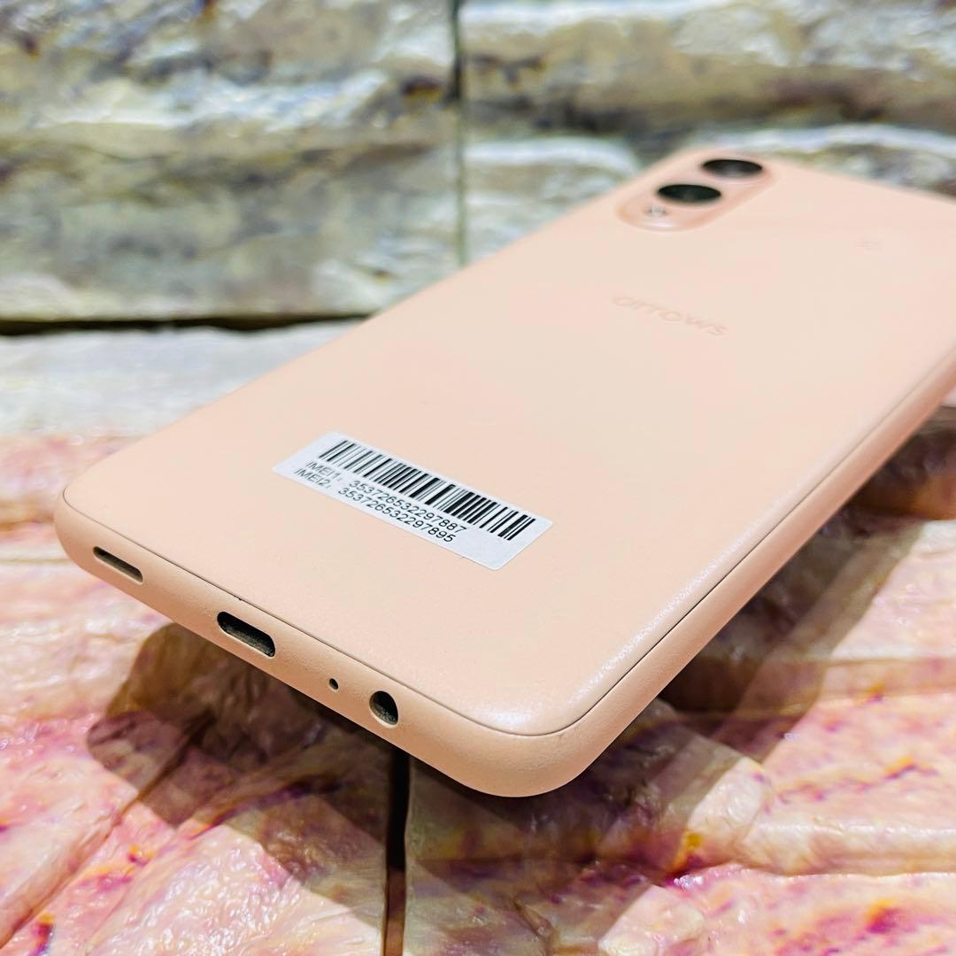 SIMフリー arrows We2 64GB ライトオレンジ 電池良好