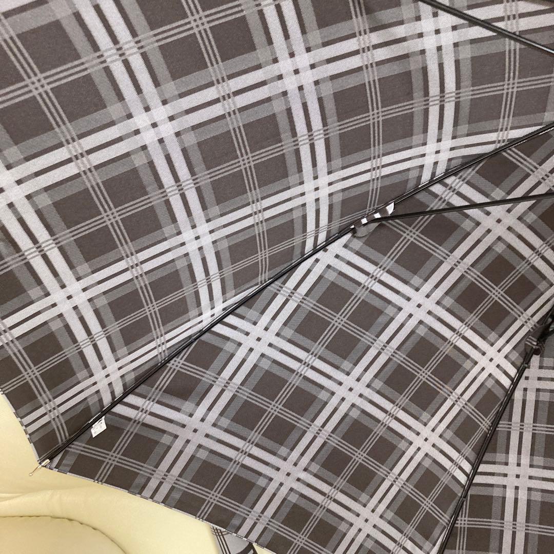 ✨新品未使用✨《マッキントッシュ　ロンドン》傘袋付長傘✨ブラウン系✨