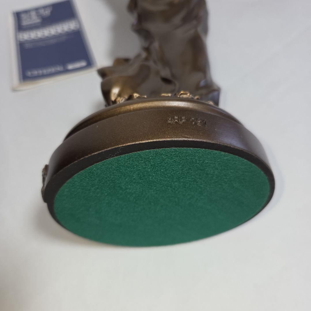 ■ 美品 シチズン 慈悲の女神 振り子時計 女神像 金色イブシ仕上 レトロ