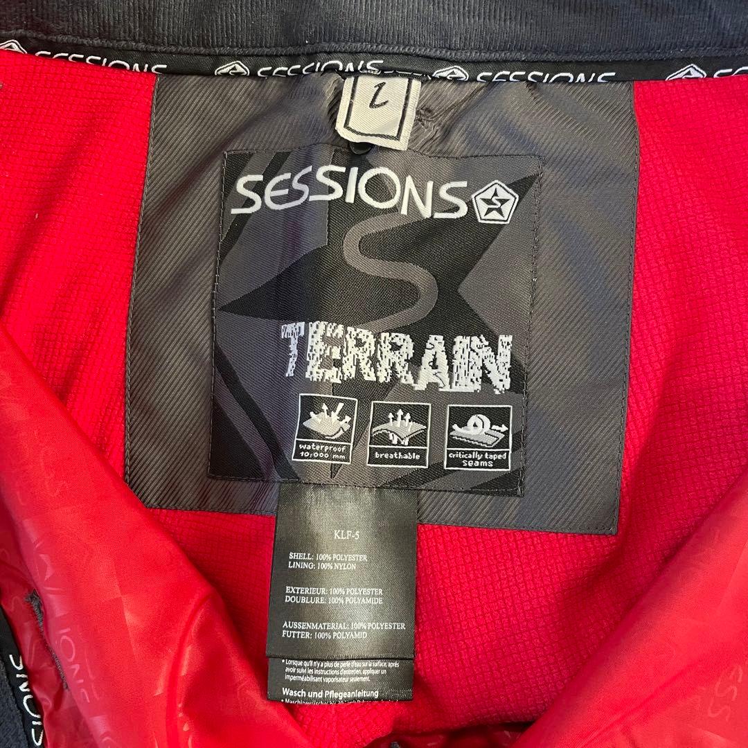 スキー　スノーボードウェア　SESSIONS セッションズ　L レディース　上下
